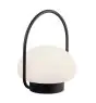 Nordlux Table Lamp Sponge Battery Black 4.8W 300lm - 827 Extra Warm White | 3-Step Dimmable