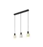 Nordlux Milford Mini 3-Rail Pendant Glass Black | Suitable for 3x E14