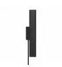 Nordlux Vico Wall Light Aluminium and Metal Black Up & Down | Suitable for 2x GU10