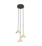 Emibig Pendant Elit Steel Gold | Suitable for 3x GX53 - Max 10W