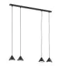 Emibig Pendant Elit Steel Black | Suitable for 4x GX53 - Max 12W