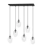 Emibig Pendant Astral Steel Black | Suitable for 6x E14 - Max 10W