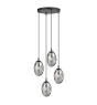 Emibig Pendant Astral Steel Black | Suitable for 4x E14 - Max 10W