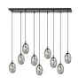 Emibig Pendant Astral Steel Black | Suitable for 9x E14 - Max 10W