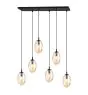 Emibig Pendant Astral Steel Black | Suitable for 6x E14 - Max 10W