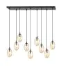 Emibig Pendant Astral Steel Black | Suitable for 9x E14 - Max 10W