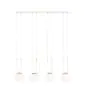 Emibig Pendant Glam Steel White | Suitable for 4x E14 - Max 10W