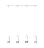Emibig Pendant Fumiko Steel White | Suitable for 4x GU10 - Max 10W