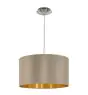 Eglo Pendant Maserlo Steel Satin Nickel | Suitable for E27