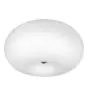 Eglo Ceiling Light Optica Steel Satin Nickel | Suitable for 2x E27