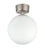 Eglo Ceiling Light Rondo Steel Satin Nickel | Suitable for E27