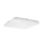 Eglo Wall and Ceiling Light Frania Steel White 5.5W 600lm - 830 Warm White | IP20 