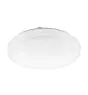 Eglo Wall and Ceiling Light Frania-S Steel White 14.6W 1600lm - 830 Warm White | IP20 