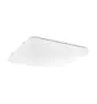Eglo Wall and Ceiling Light Frania-S Steel White 14.6W 1600lm - 830 Warm White | IP20 