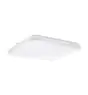 Eglo Wall and Ceiling Light Frania Steel White 14.6W 1600lm - 830 Warm White | IP44 