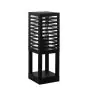 Eglo Pedestal Lamp Alamonte 3 Outdoor Steel Black | Suitable for E27