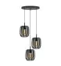 Eglo Pendant Romazzina Steel Black | Suitable for 3x E27