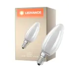 Ledvance LED Classic E14 Candle Filament Frosted 3.8W 806lm - 827 Extra Warm White | Replaces 60W