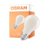 Osram Classic LED E27 Pear Filament Frosted 3.8W 806lm - 840 Cool White | Dimmable - Replaces 60W