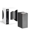 D'Lite Wall Light Vrebos Black Up & Down | IP54 - Suitable For 2x GU10