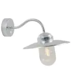 Nordlux Luxembourg Wall Light Steel and Glass Grey | IP54 - Suitable for E27