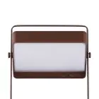 Nordlux Saulio Table Lamp Brown 3.5W 200lm 830 Warm White | IP44 - With Switch - Battery - Solar