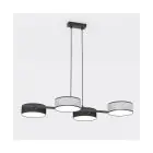 Emibig Pendant Drumz Steel Black | Suitable for 4x E14 - Max 10W