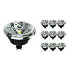 Multipack 10x Noxion Lucent LED Spot GU10 AR111 12W 600lm 40D - 927 Extra Warm White | Best Colour Rendering - Dimmable - Replaces 50W