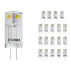 Multipack 20x Ledvance  Performance LED Capsule G4 Clear 0.9W 100lm - 827 Extra Warm White | Replaces 10W