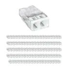 Multipack 100x Wago 2273-202 Spring Clamp Compact | 2 Wire Connection - Push Wire