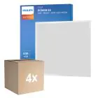 Multipack 4x Philips LED Panel Ledinaire RC065B 28W 3400lm - 830-835-840 CCT | 60x60cm - UGR 