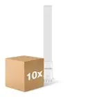 Multipack 10x Noxion Lucent PL-S LED  6W - 840 Cool White | 4-Pin - Replaces 11W