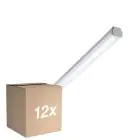 Multipack 12x Philips LED Waterproof Batten WT060C 30W 3600lm - 865 Daylight | 120cm