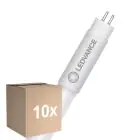 Multipack 10x Ledvance LED Tube T5 HF P Electronic (HF) High Efficiency 7W 1000lm - 830 Warm White | 55cm - Replaces 14W