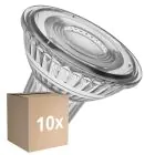 Multipack 10x Ledvance LED Spot GU10 PAR16 6.1W 575lm 36D - 930 Warm White | Best Colour Rendering - Dimmable - Replaces 80W