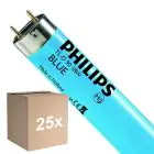 Multipack 25x Philips MASTER TL-D 18W - Blue | 60cm