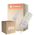 Multipack 20x Ledvance LED Pin G9 Clear 4.9W 806lm - 840 Cool White | Replaces 60W