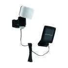 Eglo Wall Light Casabas Solar Black 5W 470lm - 865 Daylight | IP44