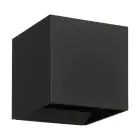 Eglo Wall Light Calpi 3 Aluminium Black Up & Down 2.8W 420lm - 830 Warm White | IP54