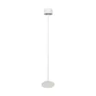 Eglo Floor Lamp Roccanova-L Solar Steel White 2W 270lm - 830 Warm White | IP44 - Touch Dimmable - USB-C